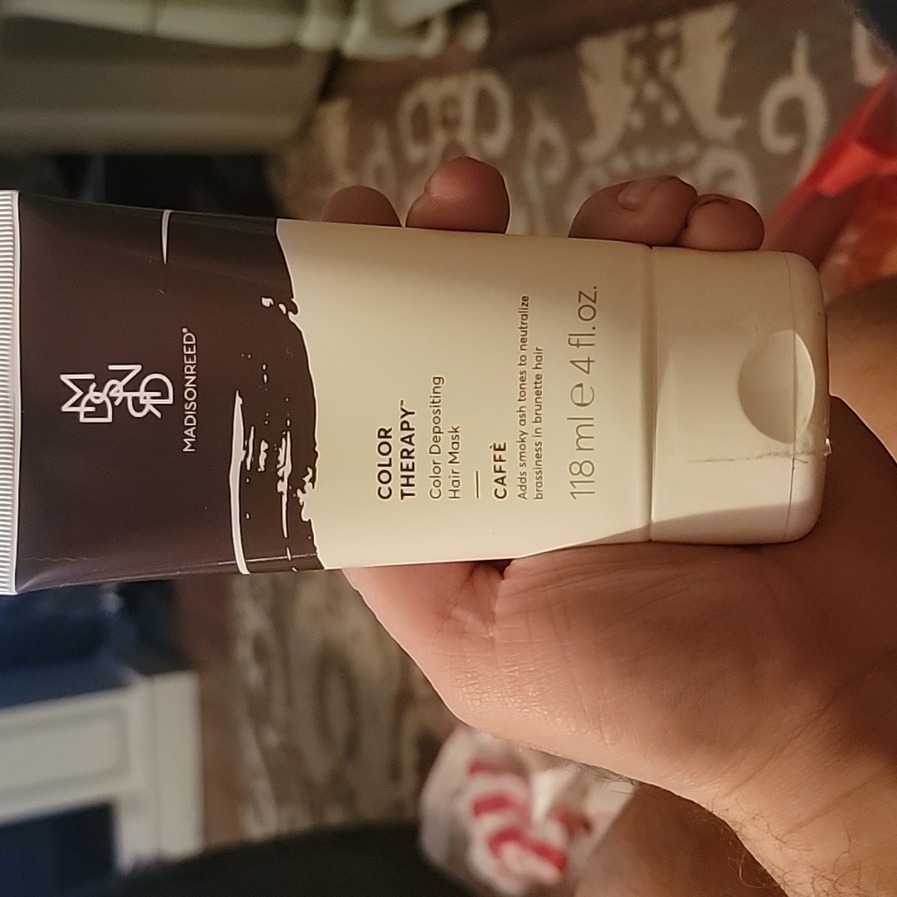Madison Reed color therapy color depositing hair mask caffe new 4 oz